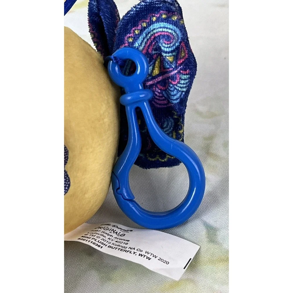 Girl Scouts Little Brownie Bakers Mini Plush Butterfly Backpack Clip 2019 Rare